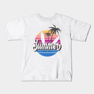 Summer Surf Club Kids T-Shirt